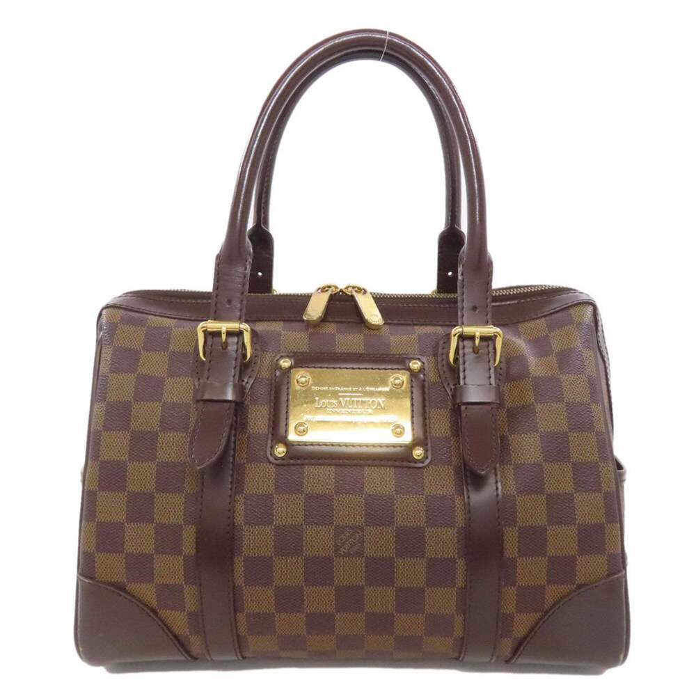 LOUIS VUITTON Brown Damier Canvas Boston Bag